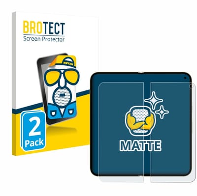 BROTECT - Screenprotector voor Google Pixel 10 Pro Fold (Inner display) - Folie Beschermfolie matte 2 Stuks