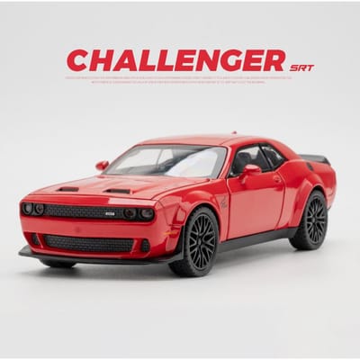 1:32 Challenger Hellcat Redeye Legering Muscle Car Model Geluid En Licht Kinderspeelgoed Verzamelaarsobjecten Verjaardagscadeau