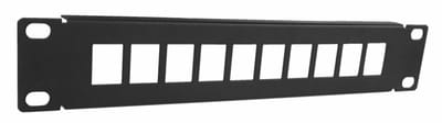 DSIT 10 inch UTP patchpaneel voor keystones - 10 poorts