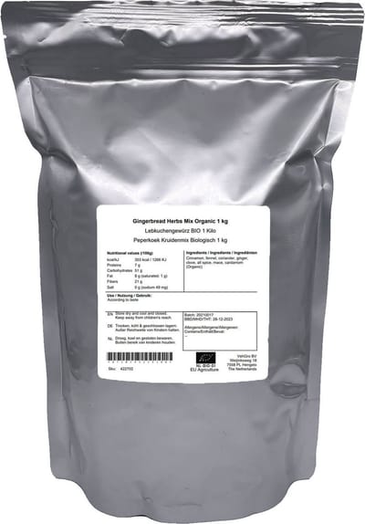 Peperkoek Kruidenmix Kiemarm - 1 Kg - Holyflavours