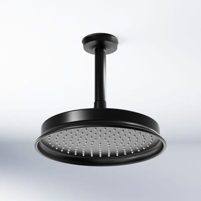 Steinberg Series 350 overhead shower set Ø 22.5 cm incl. shower arm ceiling mounting 350 1580 S