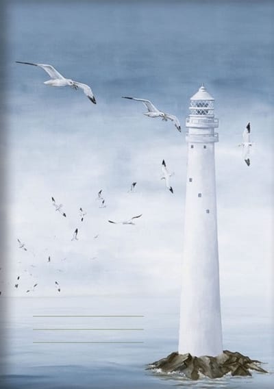 Notitieboekje Vuurtoren 15x21cm