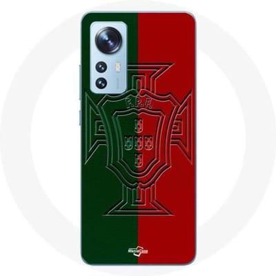 Xiaomi 12X hoesje portugal logo groen en rood