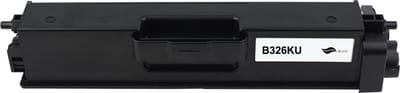 Brother TN-326BK - Toner Zwart - 4.000 pagina's - Huismerk Compatible - Geschikt voor Brother DCP-9055CDN Brother DCP-9270CDN Brother DCP-L8400CDN Brother DCP-L8450CDW Brother HL-4140CD Brother HL-4150CDN Brother HL-4570CDW Brother HL-4570CDWT