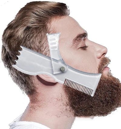 Baardvorming Sjabloon voor Mannen - Precisie Modelgids voor een Perfecte Baardlijn