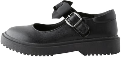 Next - Meisjes - Stoere Mary Jane-schoenen met strik voor school - Zwart