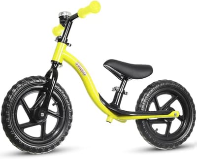Loopfiets voor peuters van 18 maanden tot 5 jaar - Interactieve duwfiets met stabiliteit en voetsteun - Veilig rijden voor jongens en meisjes