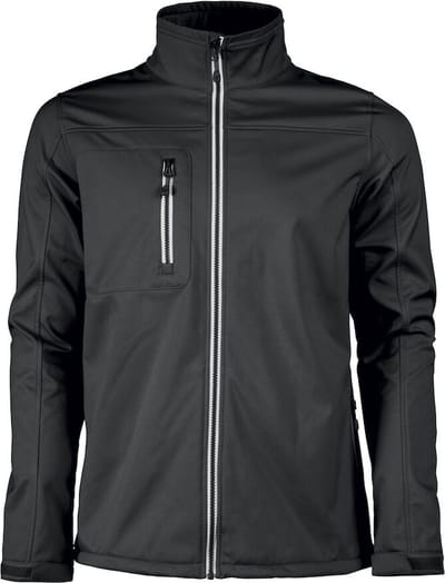 Printer Softshell Jas Vert 2261049 Zwart - Maat XXL