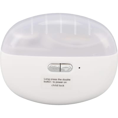 Coupe-ongles électrique avec lime à ongles Portable Silencieux 2 vitesses Coupe-ongles automatique pour enfants adultes blanc