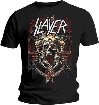 Slayer - Demonic Admat heren unisex T-shirt zwart - M