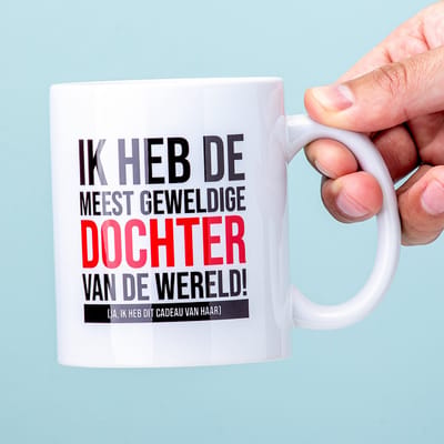 Mok Meest Geweldige Dochter Vaderdag van Ditverzinjeniet.nl