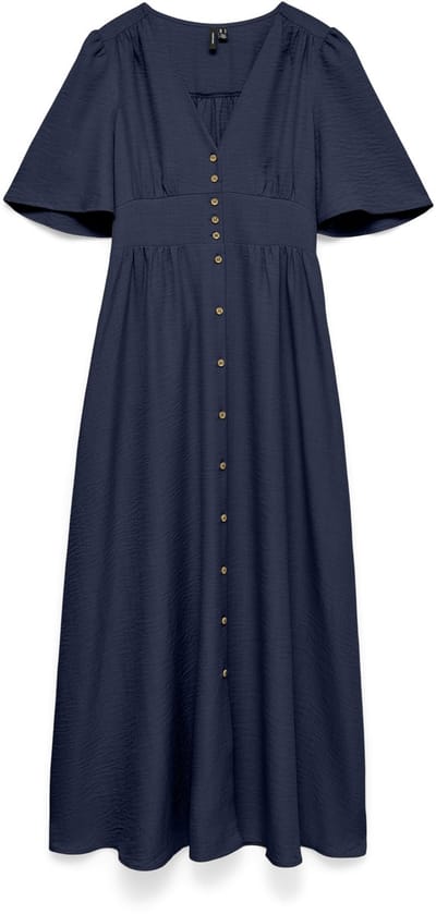 VERO MODA - VMMELANEY 2/4 ANKLE DRESS WVN EXCL - Dames - Maxi jurken