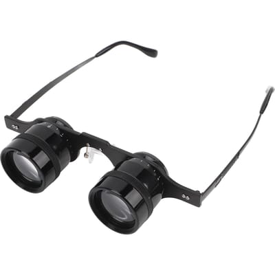 Jumelles de pêche 10X Focus Réglables Multicouches Lunettes de pêche Porter pour Concert Théâtre Opéra