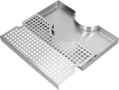 Dailygoods- Biertoren met Afneembaar Deksel - Lekbak - Opvangbak - Roestvrij Staal - Eenvoudig Schoon te Maken - Lichtgewicht en Stevig