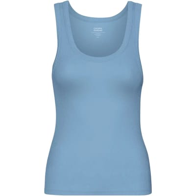 Damestanktop met ronde hals Colorful Standard Classic Organic Seaside Blue
