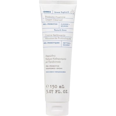 Korres Greek Yoghurt Probiotische emulgerende wascrème Reinigingscrème Dames 150 ml