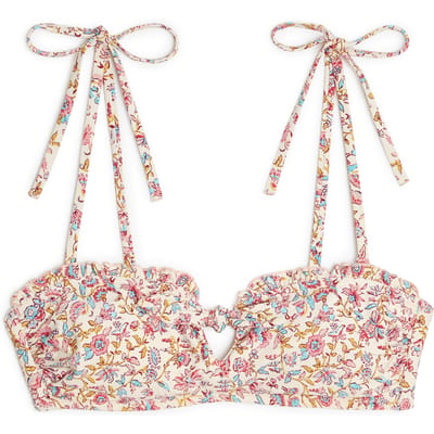 Louise Misha Bikini Top Bayi Cream Padma Mudra Size: XXL | Bikinis Outlet | Dames | Beige