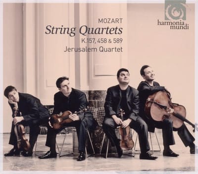 Jerusalem Quartet - Mozart: Str.Q. K157, K458, K589 (CD)