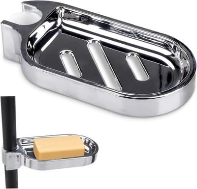 Praktische Zeepdispenser voor Douche, Geschikt voor Zeeprepen van 22 mm tot 25 mm, Duurzaam en Rectangular Design van ABS Plastic