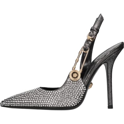 Versace Schoenen met Silver Heel