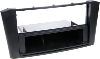 2-DIN Paneel geschikt voor Toyota Avensis (T25) 02/2003-01/2009 Kleur: Zwart