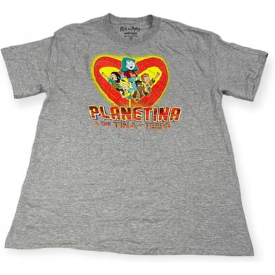 Koszulka T-shirt damski Spencer's Ricky and Morty S gray