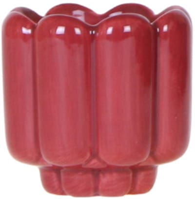 Kolibri Home | Retro Shine sierpot - Red - Ø6cm