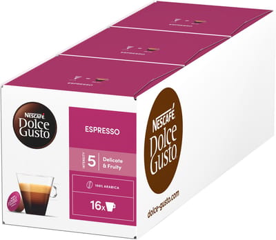 Nescafé Dolce Gusto capsules Espresso - 48 koffiecups voor 48 koppen koffie