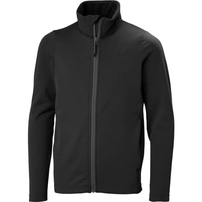 Helly Hansen Versalite Jr Fleece Met Volledige Rits Zwart 10 Years Jongens,Meisjes
