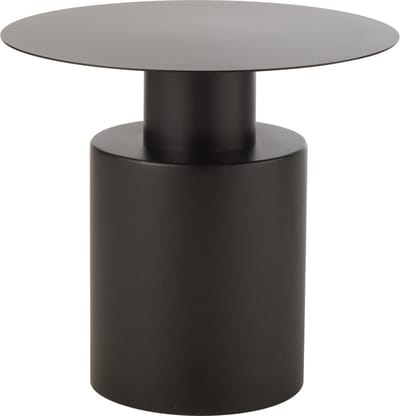 J-Line bijzettafel Rond - metaal - zwart