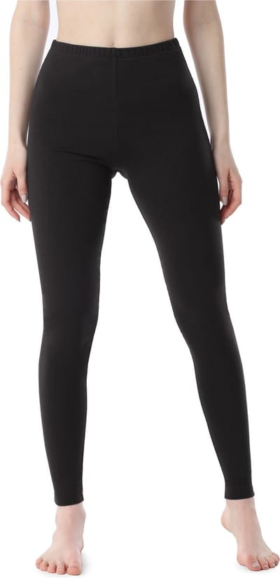 Bellivalini Dames Leggings - Sport - Vrijetijdsbroek - Katoen - Lang - Zwart - S - BLV-BLV50-198-LE