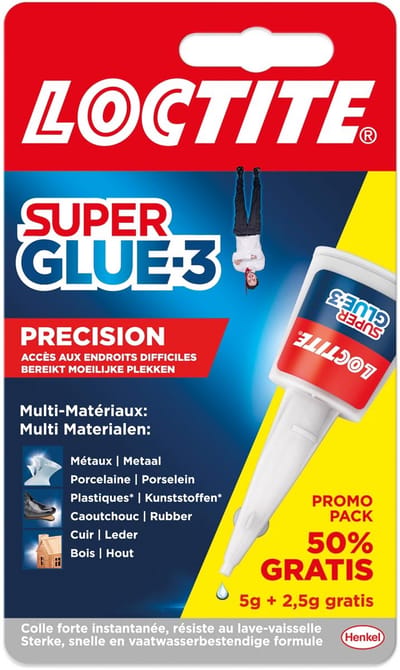 Loctite - Secondelijm - Super Glue Precision - 7,5 Gram