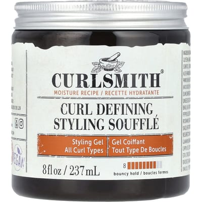 Curlsmith - Curl Defining Soufflé Gel 237ml - Krullend Haar – Sterke Hold & Anti-Pluis - Krullen Gel