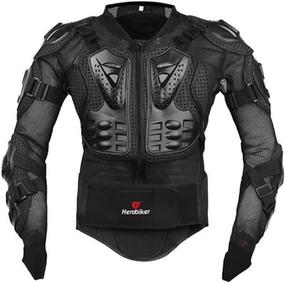 Motorcross Volledige Body Armor Jas met Rug- en Borstbescherming - Geschikt voor Motorfiets en Fietsen