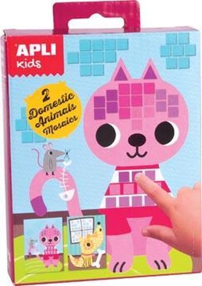 Apli Kids mini kit mozaïek, huisdieren
