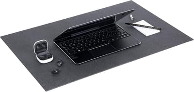 Bureauonderlegger - Tafelbeschermer - Bureau Beschermen - Ecologisch Duurzaam - 59 x 39 cm - Zwart