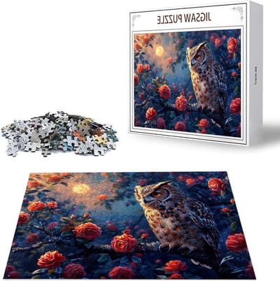 Grote Legpuzzel - Volwassen Puzzel - Ontspanning Thuis - Gelabelde Achterkant - 5000 Stukjes - Multicolor