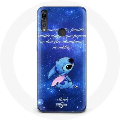 Coque pour Huawei p30 lite Stitch Ohana Citation