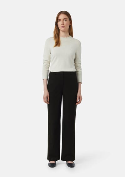 Viskose stretch broek dames COMMA Marlene