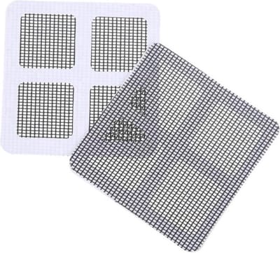 Hor Reparatieset - Grijs - 10x10cm - 3 Vellen - Raamhor - Reparatie Set - Horren Repareren