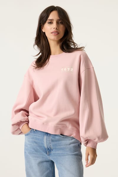 Garcia Ladies Sweat Dusty Pink Taglia: M | Maglie a manica lunga Outlet | Donna | Rosa