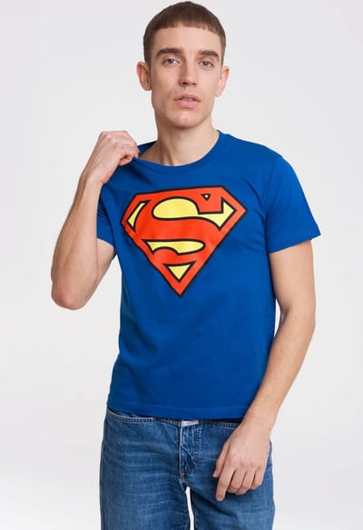 Logoshirt T-Shirt DC - Superman Logo Clean