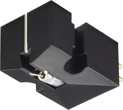 Moving Coil Platenspeler Cartridge voor Vinylspeler - 20Hz - 40.000Hz, 40 Ohm, 0,3mV Uitgang - Zwart