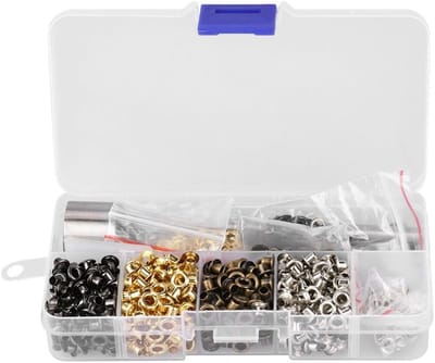 Complete Grommet Tool Set voor Kleding, Schoenen en Tassen - 3mm Ringen en Handgereedschap voor DIY Projecten en Creatieve Ambachten (420 Stuks)