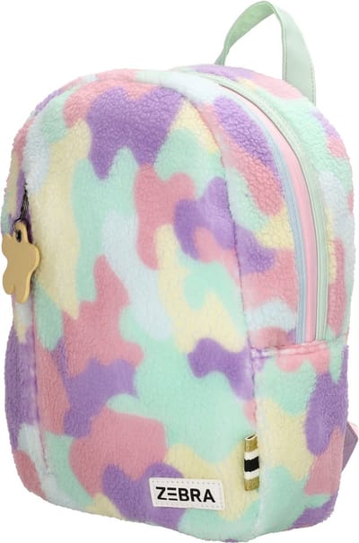 Zebra Trends Rugzak Akaija - Limited Edition - Rugtas - Schooltas - Color Camouflage - Zachte stof - Multi