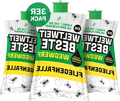 The Best Fly Trap von Luigi | Keine lästigen Fliegen mehr | Fliegenfallen draußen | Ideal Bauernhöfe Campingplätze Mülldeponien