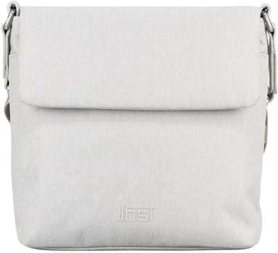 JOST schoudertas Bergen Crossbody Bag Creme White Lichtgrijs