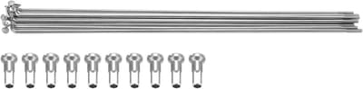Fietsspaakset 14G J Bend, 143mm/168mm/193mm - Fietsspaak met Nippels voor Racefiets en Mountainbike, Onderdeel voor Fietsreparatie