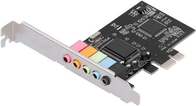 5.1 Kanaals PCI-Express Geluidskaart met Full Duplex, CMI8738 Chip voor Desktop en Home Theater, Ideaal voor Gaming en Audio Bewerking