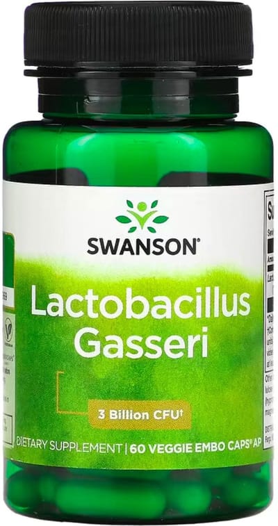 Supplementen - Lactobacillus Gasseri - Vegan - 60 Capsules - Swanson -